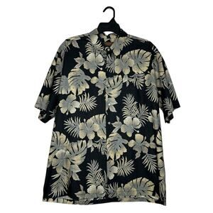 Tori Richard Honolulu Hawaiian Shirt Mens Large Short Sleeve Floral